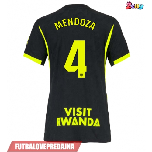 Lacne Ženy Futbalové dres Atletico Madrid Rodrigo Mendoza #4 2026-27 Krátky Rukáv - Preč